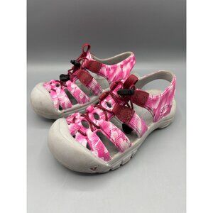 KEEN Girls Pink Waterproof Sandals‎ Size 1 US